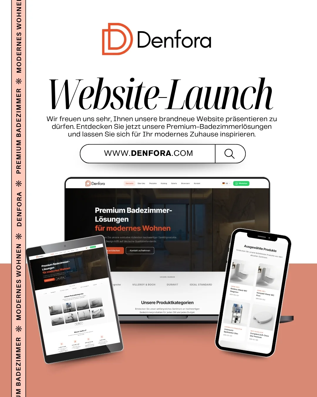 Denfora — Çok dilli kurumsal web